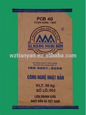 paper bag for flour packaging valve bag