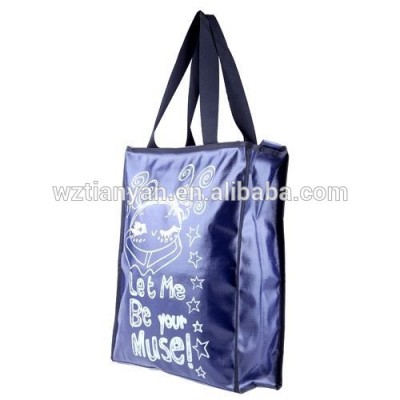 color printed pp non woven ziplock bag promotional bag