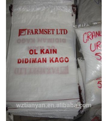 White transparent pp woven potato sacks for sale