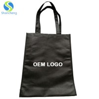 Customized logo printed non woven shopping bag,non woven bag